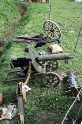 World War 1 Russian Maxim Machine Gun - MUR3_ww1russmg1
